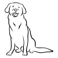ea6114f744eece84bfec322f9794fdf6-dog-ear-tail-tongue-sketch-by-vexels